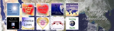 The Love Foundation program banners
